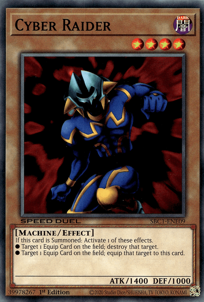 Cyber Raider [SBC1-ENE09] Common - POKÉ JEUX