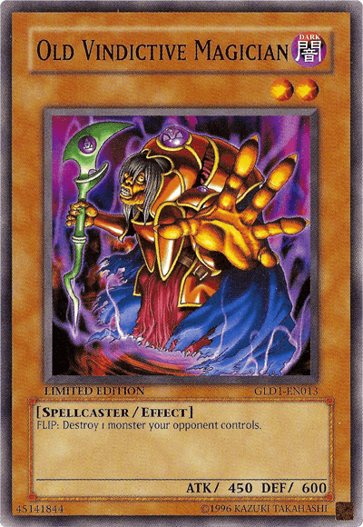 Old Vindictive Magician [GLD1-EN013] Common - POKÉ JEUX