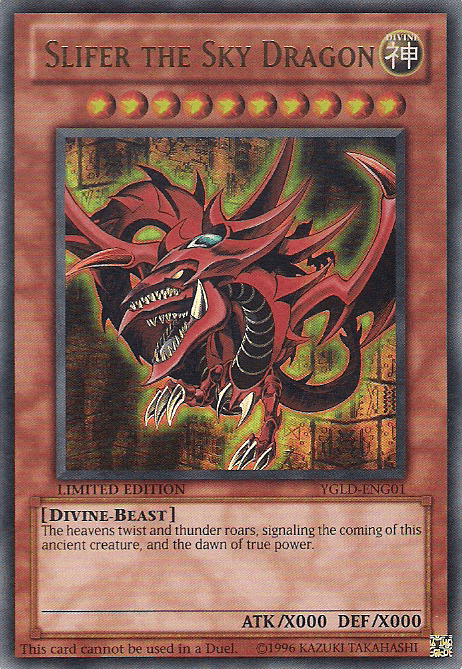 Slifer the Sky Dragon [YGLD-ENG01] Ultra Rare - POKÉ JEUX