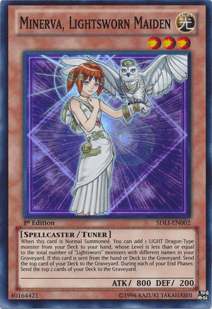 Minerva, Lightsworn Maiden [SDLI-EN002] Super Rare - POKÉ JEUX