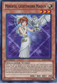 Minerva, Lightsworn Maiden [SDLI-EN002] Super Rare - POKÉ JEUX