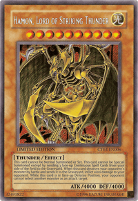 Hamon, Lord of Striking Thunder [CT03-EN006] Secret Rare - POKÉ JEUX