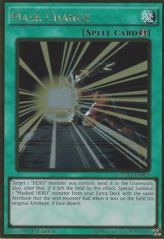 Mask Change [PGL3-EN083] Gold Rare - POKÉ JEUX