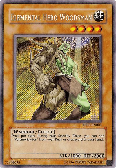 Elemental Hero Woodsman [PP02-EN004] Secret Rare - POKÉ JEUX