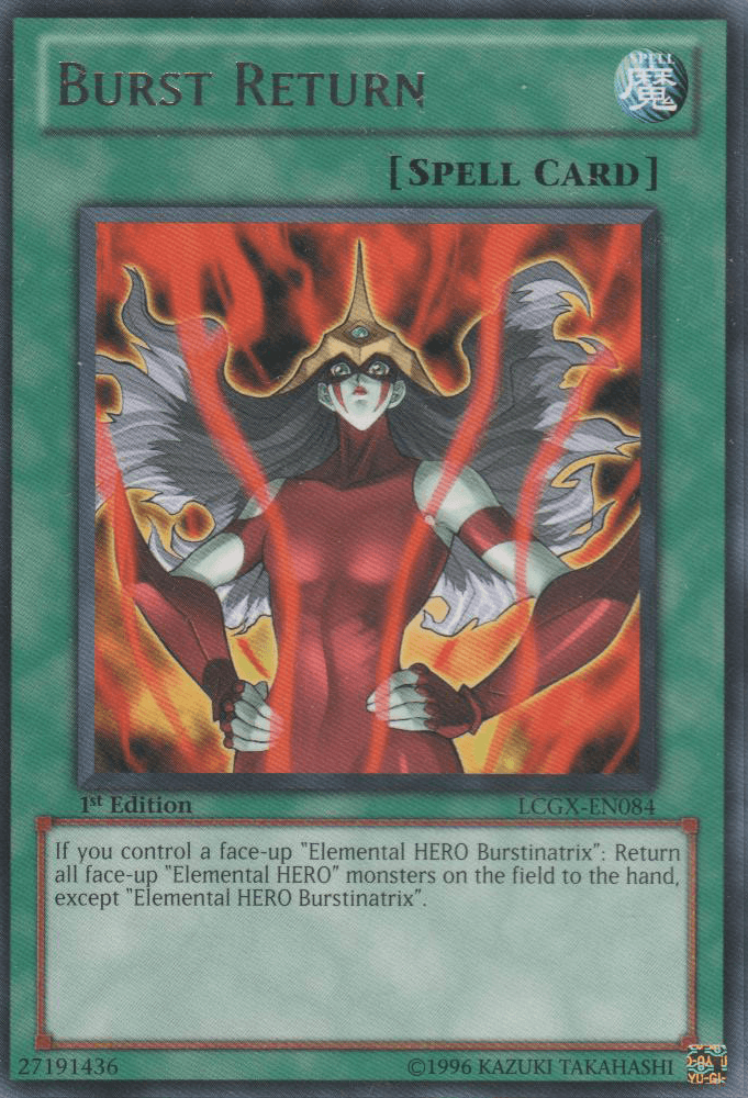 Burst Return [LCGX-EN084] Rare - POKÉ JEUX