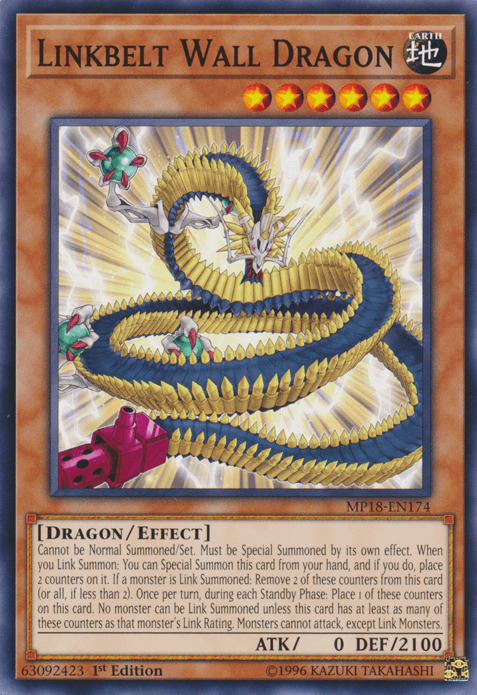 Linkbelt Wall Dragon [MP18-EN174] Common - POKÉ JEUX