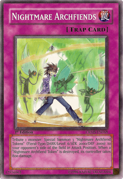 Nightmare Archfiends [CRMS-EN068] Common - POKÉ JEUX