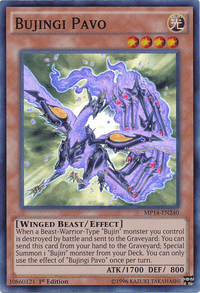 Bujingi Pavo [MP14-EN240] Super Rare - POKÉ JEUX