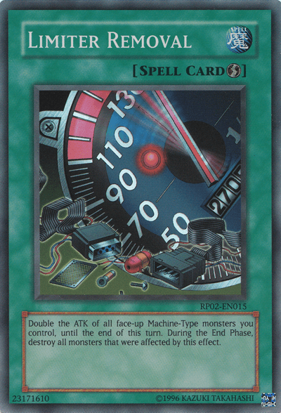 Limiter Removal [RP02-EN015] Super Rare - POKÉ JEUX