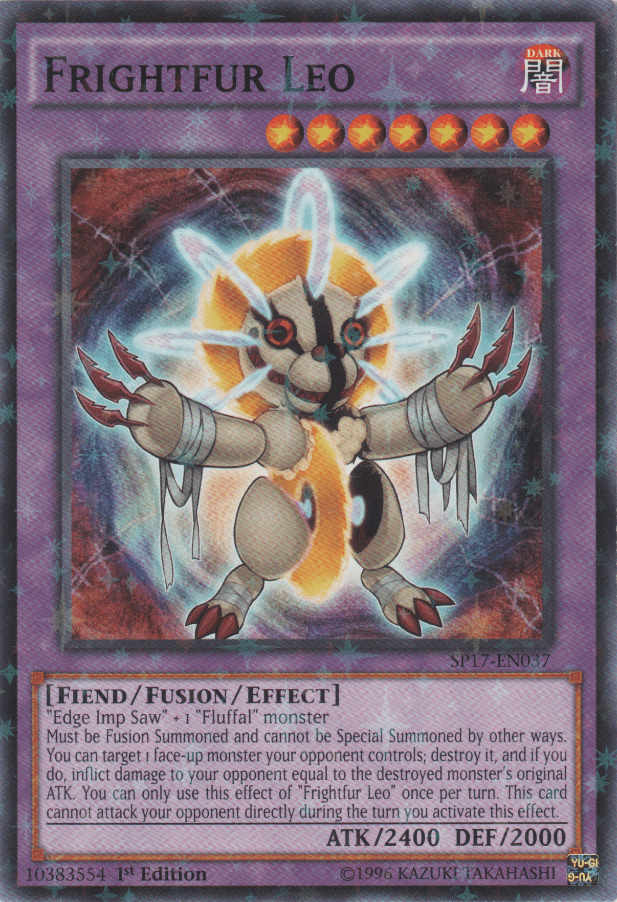 Frightfur Leo [SP17-EN037] Starfoil Rare - POKÉ JEUX