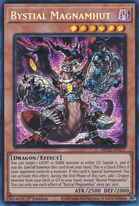 Bystial Magnamhut [MP23-EN157] Prismatic Secret Rare - POKÉ JEUX