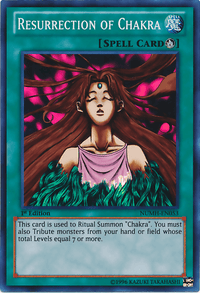 Resurrection of Chakra [NUMH-EN053] Super Rare - POKÉ JEUX