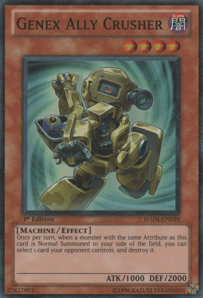 Genex Ally Crusher [HA04-EN039] Super Rare - POKÉ JEUX