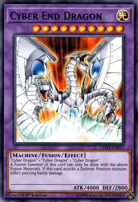 Cyber End Dragon [LED3-EN017] Common - POKÉ JEUX