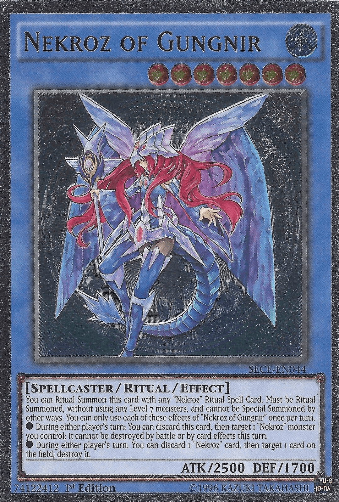 Nekroz of Gungnir [SECE-EN044] Ultimate Rare - POKÉ JEUX