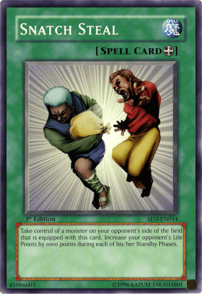 Snatch Steal [SD3-EN014] Common - POKÉ JEUX
