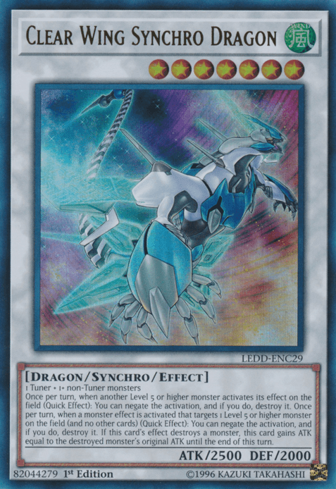 Clear Wing Synchro Dragon [LEDD-ENC29] Ultra Rare - POKÉ JEUX