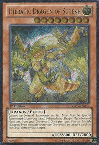 Hieratic Dragon of Sutekh [GAOV-EN025] Ultimate Rare - POKÉ JEUX