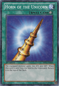Horn of the Unicorn [BP01-EN069] Starfoil Rare - POKÉ JEUX