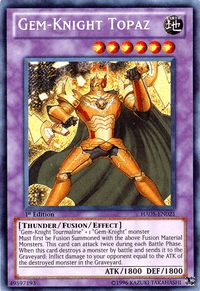 Gem-Knight Topaz [HA05-EN021] Secret Rare - POKÉ JEUX