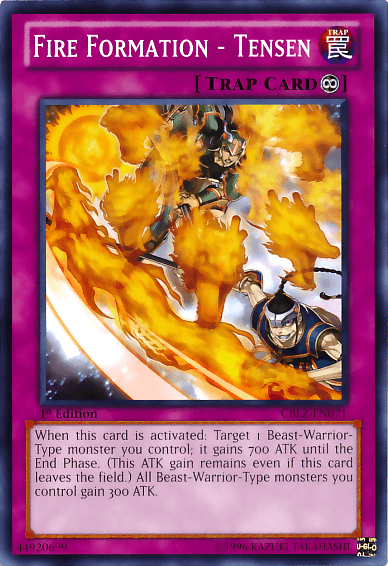 Fire Formation - Tensen [CBLZ-EN071] Common - POKÉ JEUX