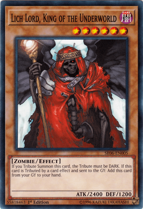 Lich Lord, King of the Underworld [SR06-EN005] Common - POKÉ JEUX