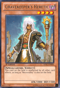 Gravekeeper's Heretic [LVAL-EN084] Rare - POKÉ JEUX