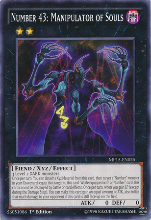Number 43: Manipulator of Souls [MP15-EN025] Common - POKÉ JEUX
