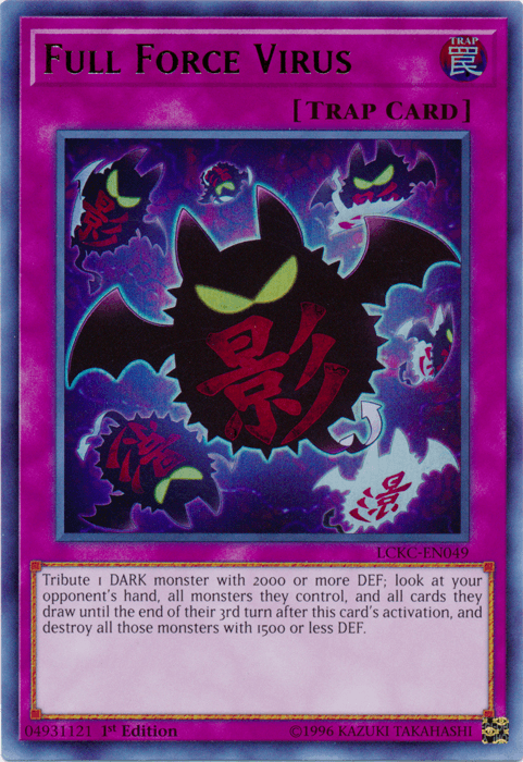 Full Force Virus [LCKC-EN049] Ultra Rare - POKÉ JEUX