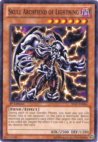 Skull Archfiend of Lightning [BP01-EN006] Starfoil Rare - POKÉ JEUX