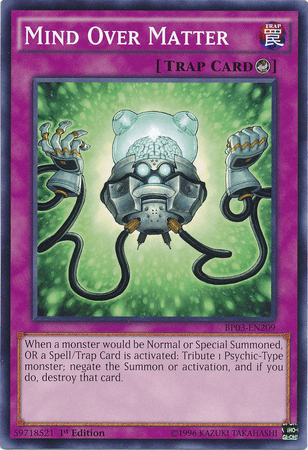 Mind Over Matter [BP03-EN209] Common - POKÉ JEUX