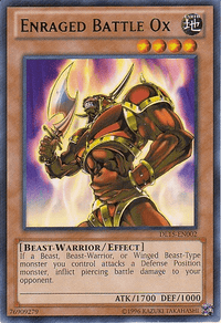 Enraged Battle Ox (Green) [DL15-EN002] Rare - POKÉ JEUX