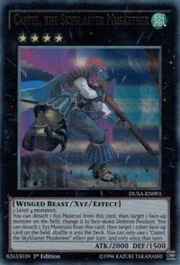 Castel, the Skyblaster Musketeer [DUSA-EN093] Ultra Rare - POKÉ JEUX