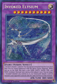 Invoked Elysium [FUEN-EN033] Secret Rare - POKÉ JEUX