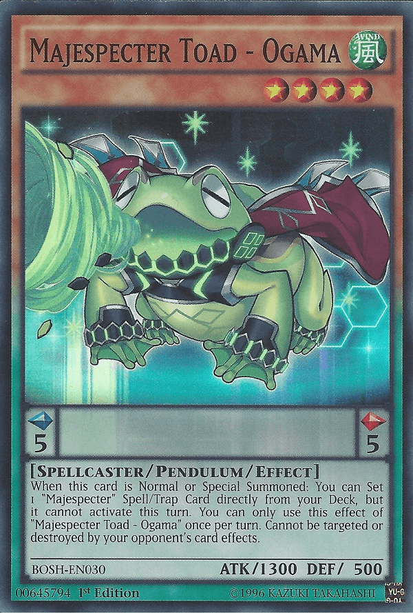 Majespecter Toad - Ogama [BOSH-EN030] Super Rare - POKÉ JEUX