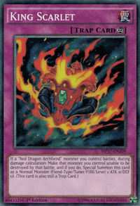 King Scarlet [MP17-EN109] Common - POKÉ JEUX