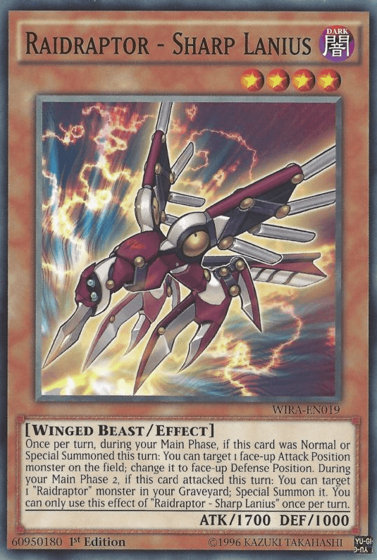 Raidraptor - Sharp Lanius [WIRA-EN019] Common - POKÉ JEUX