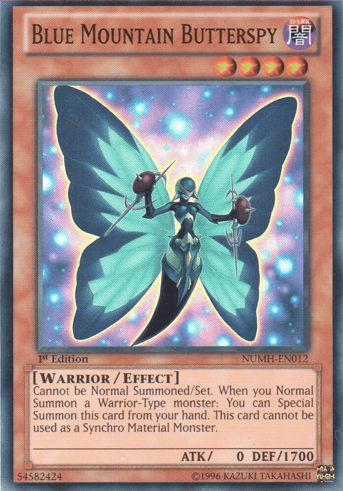 Blue Mountain Butterspy [NUMH-EN012] Super Rare - POKÉ JEUX