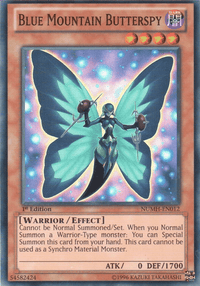 Blue Mountain Butterspy [NUMH-EN012] Super Rare - POKÉ JEUX