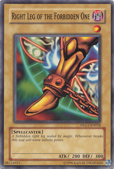 Right Leg of the Forbidden One [DLG1-EN018] Common - POKÉ JEUX