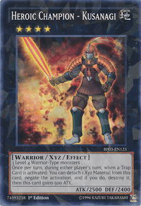 Heroic Champion - Kusanagi [BP03-EN125] Shatterfoil Rare - POKÉ JEUX
