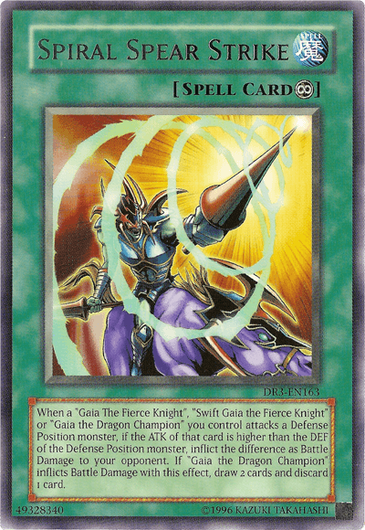 Spiral Spear Strike [DR3-EN163] Rare - POKÉ JEUX