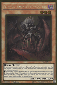 Scarm, Malebranche of the Burning Abyss [PGL3-EN043] Gold Rare - POKÉ JEUX
