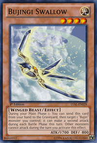 Bujingi Swallow [LVAL-EN028] Common - POKÉ JEUX