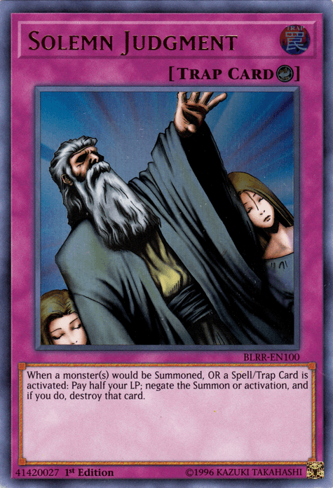 Solemn Judgment [BLRR-EN100] Ultra Rare - POKÉ JEUX
