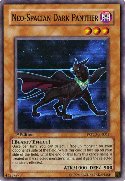 Neo-Spacian Dark Panther [POTD-EN005] Super Rare - POKÉ JEUX