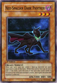 Neo-Spacian Dark Panther [POTD-EN005] Super Rare - POKÉ JEUX