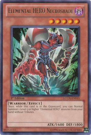 Elemental HERO Necroshade [LCGX-EN015] Rare - POKÉ JEUX