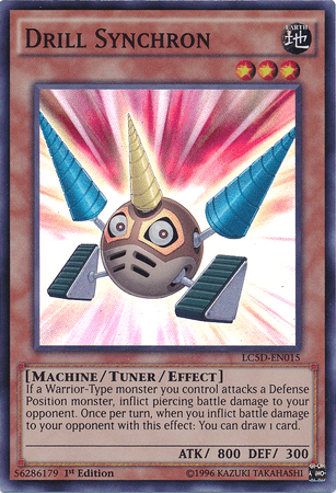 Drill Synchron [LC5D-EN015] Super Rare - POKÉ JEUX