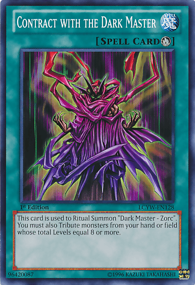 Contract with the Dark Master [LCYW-EN128] Common - POKÉ JEUX